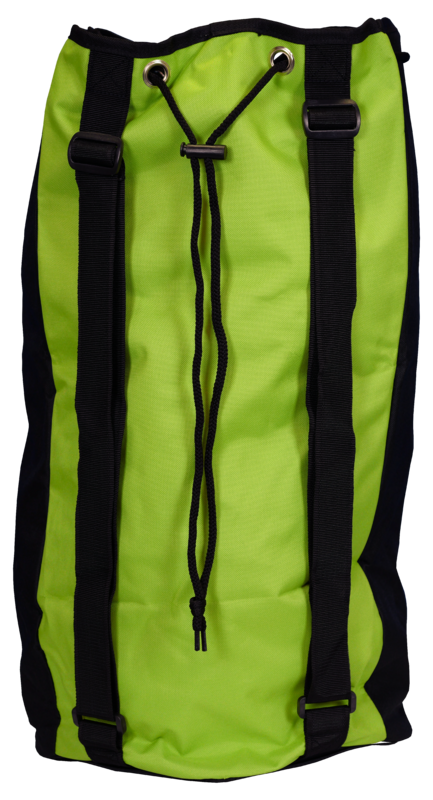 Sac à dos cylindrique en PVC pour usage multiple