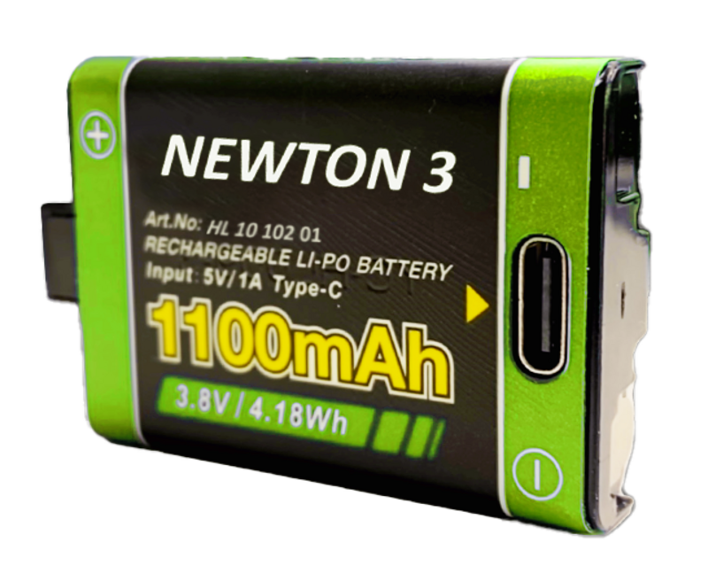 Batterie Li-Po pour lampe frontale NEWTON 3