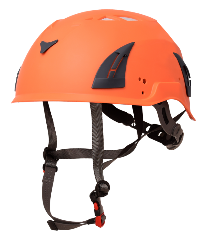 Casque de sécurité FOX - coloris orange