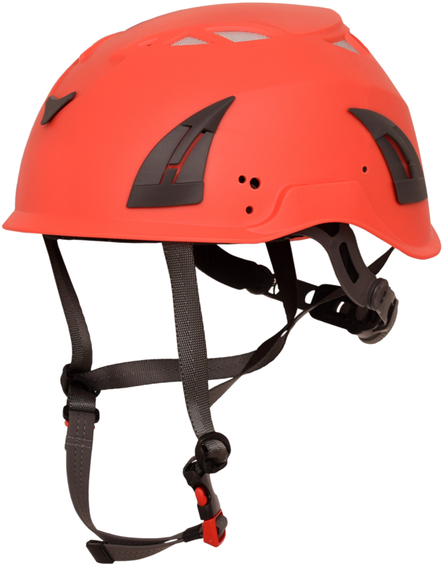 Casque de sécurité FOX - coloris rouge