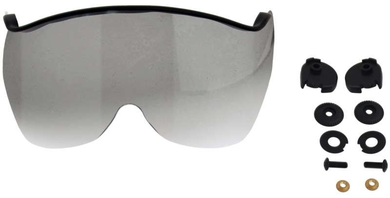 Visière de protection teintée pour casques de sécurité FOX & WOLF