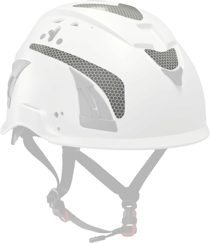 Set de sticker rétroréfléchissant pour casque FOX et WOLF