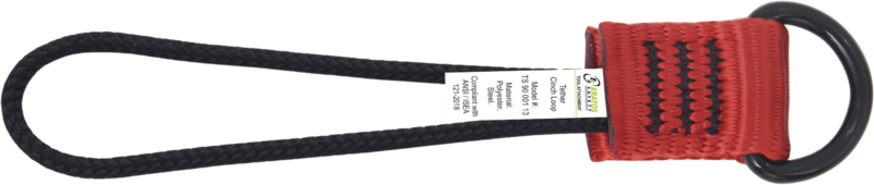 Dé porte-outils sur sangle avec boucle d'accrochage intégrée