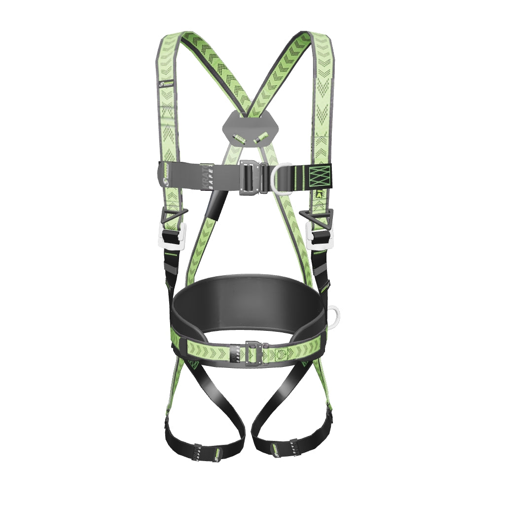 AKROS 3 - Harnais antichute 2 points d'accrochage, ceinture et boucles automatiques